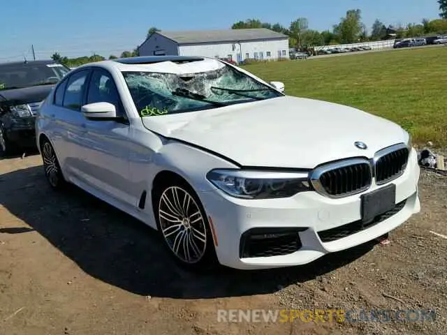 1 Photograph of a damaged car WBAJE7C56KWW10858 BMW 5 SERIES 2019