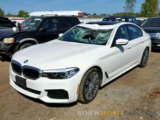 2 Photograph of a damaged car WBAJE7C56KWW10858 BMW 5 SERIES 2019