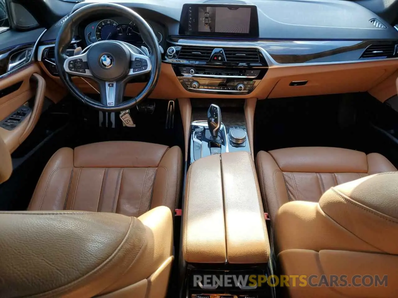 8 Фотография поврежденного автомобиля WBAJE7C56KWW29944 BMW 5 SERIES 2019