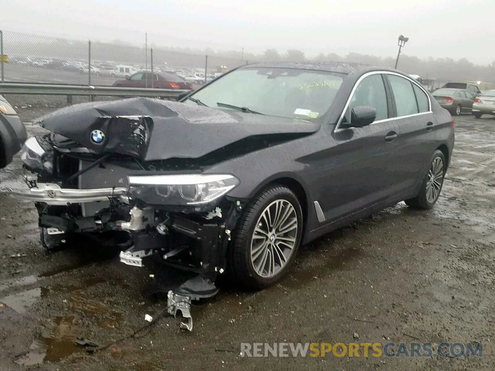 2 Photograph of a damaged car WBAJE7C58KWW00249 BMW 5 SERIES 2019