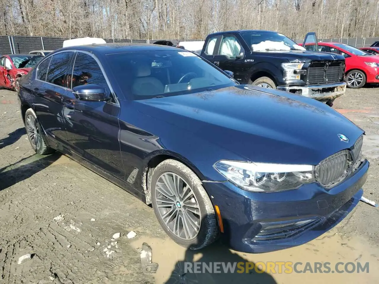 4 Photograph of a damaged car WBAJA9C00LB399824 BMW 5 SERIES 2020