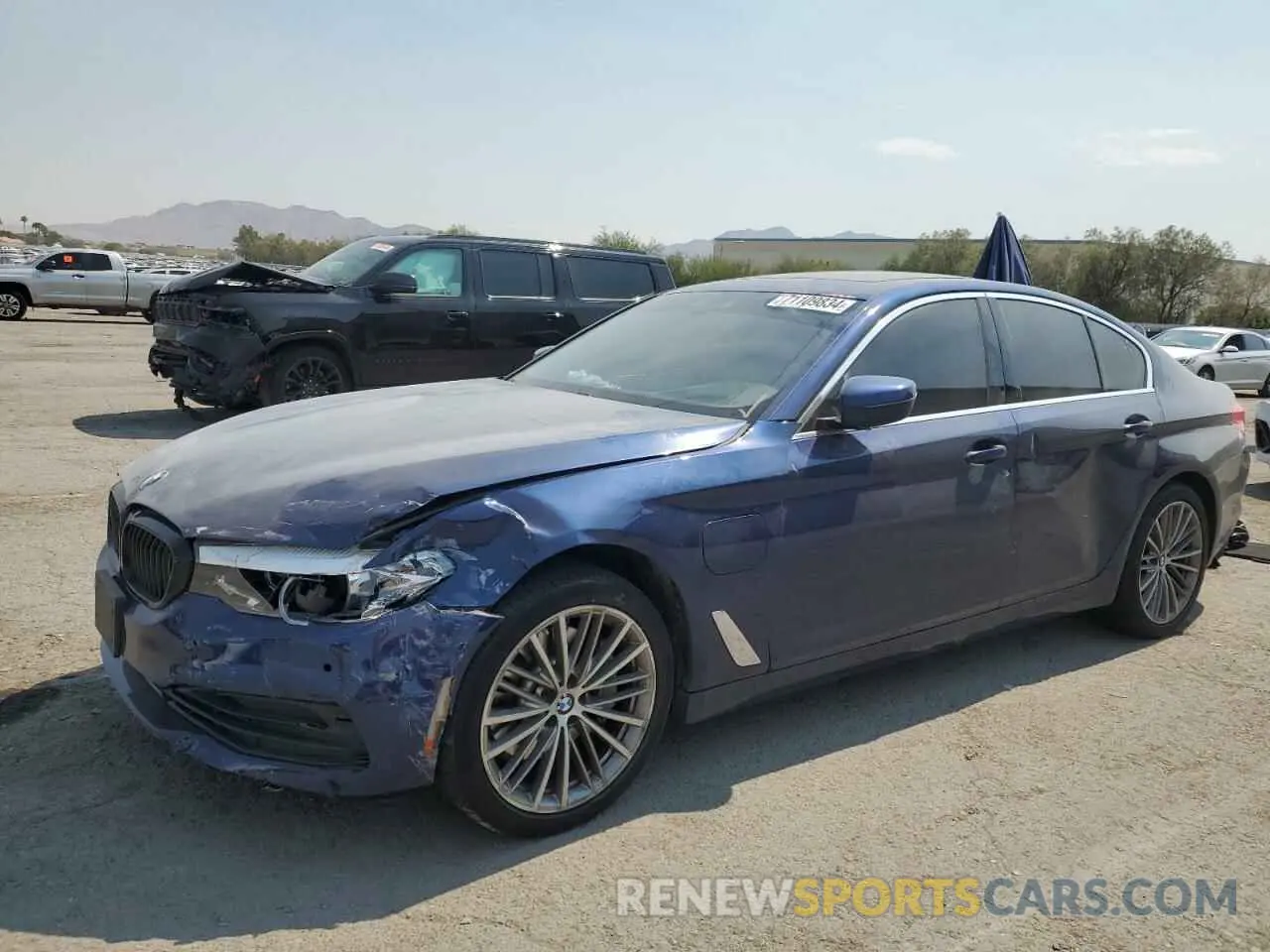 1 Photograph of a damaged car WBAJA9C01LCE55217 BMW 5 SERIES 2020