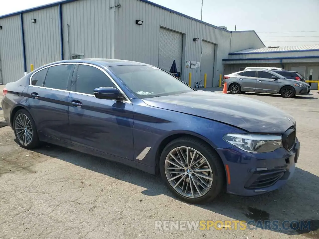 4 Photograph of a damaged car WBAJA9C01LCE55217 BMW 5 SERIES 2020