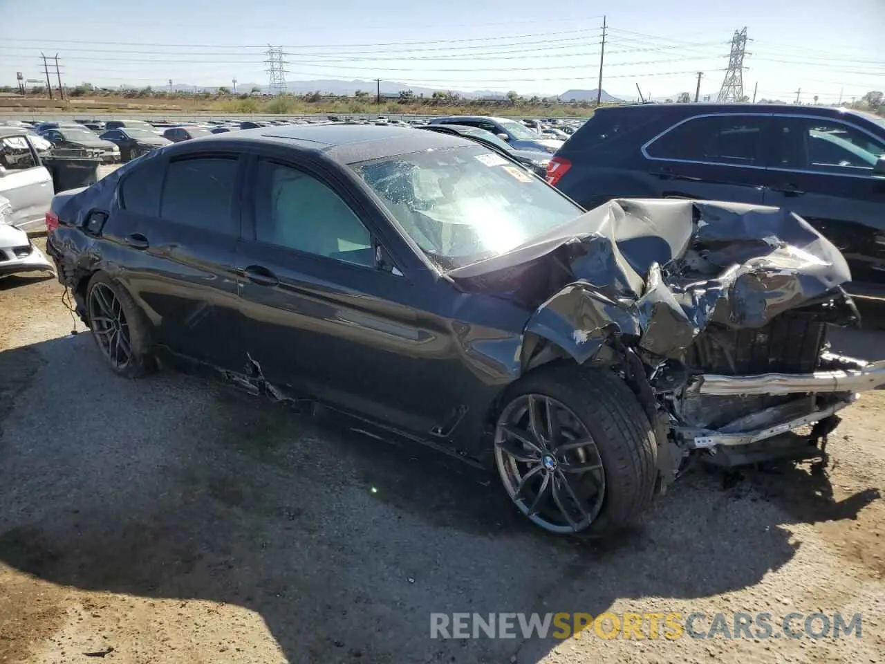 4 Photograph of a damaged car WBAJA9C02LCE53489 BMW 5 SERIES 2020