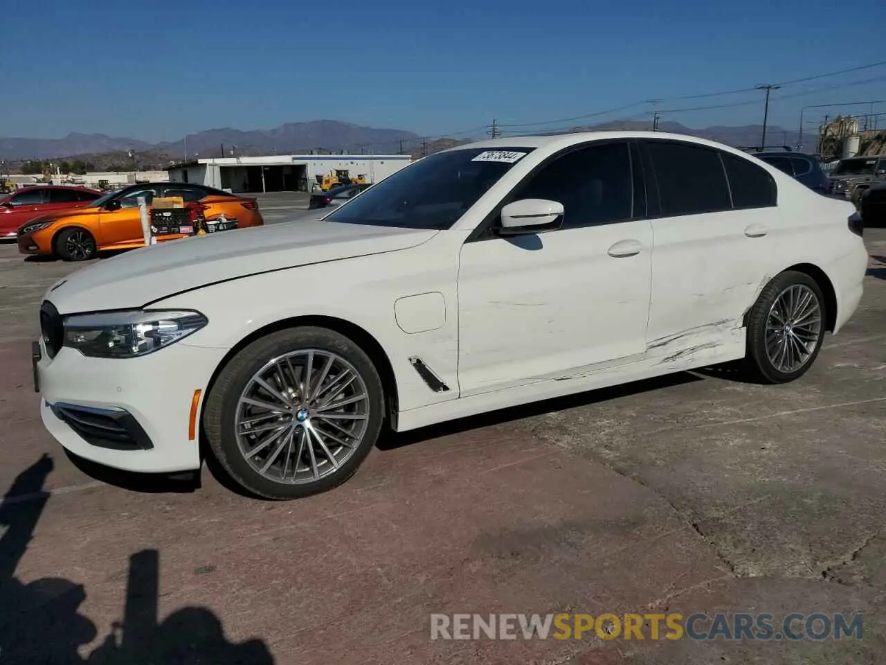 1 Photograph of a damaged car WBAJA9C05LCE35259 BMW 5 SERIES 2020