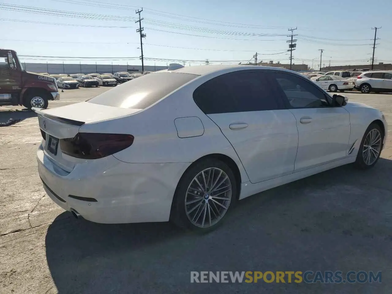 3 Photograph of a damaged car WBAJA9C05LCE35259 BMW 5 SERIES 2020