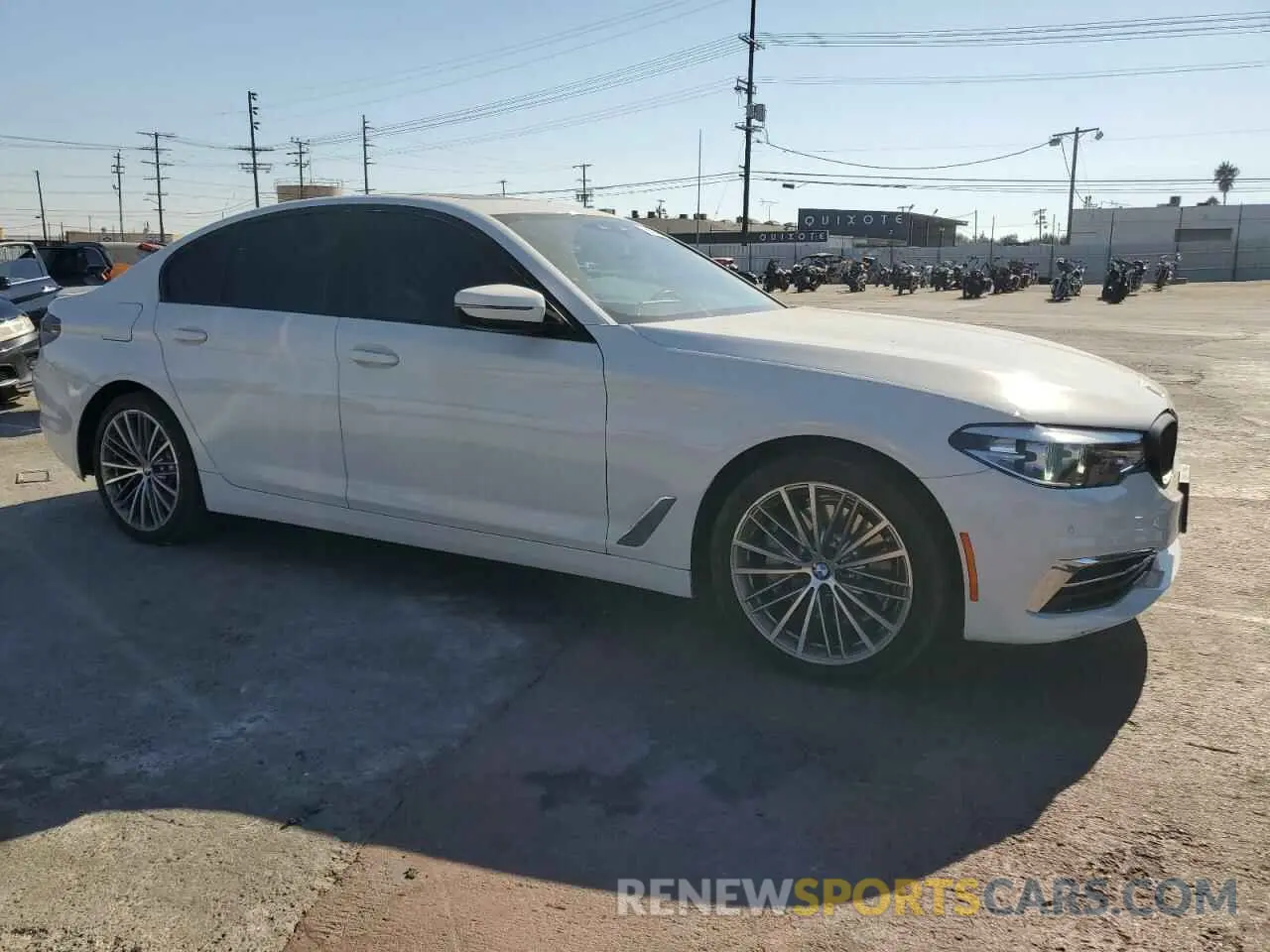 4 Photograph of a damaged car WBAJA9C05LCE35259 BMW 5 SERIES 2020