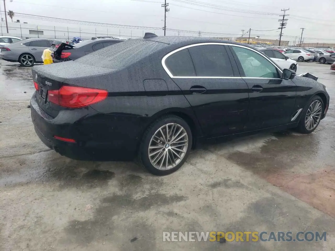 3 Фотография поврежденного автомобиля WBAJR3C01LWW77810 BMW 5 SERIES 2020