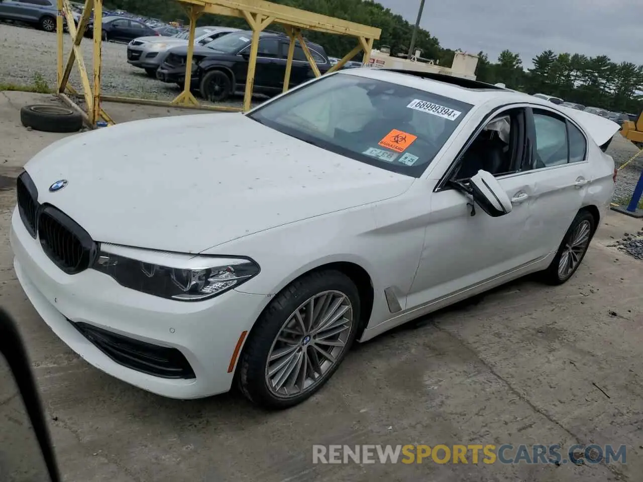 1 Photograph of a damaged car WBAJR3C03LWW70308 BMW 5 SERIES 2020