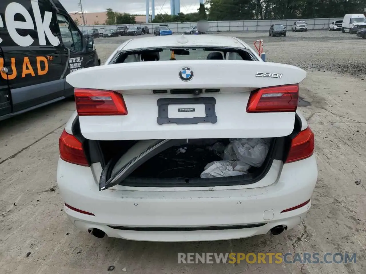 6 Photograph of a damaged car WBAJR3C03LWW70308 BMW 5 SERIES 2020