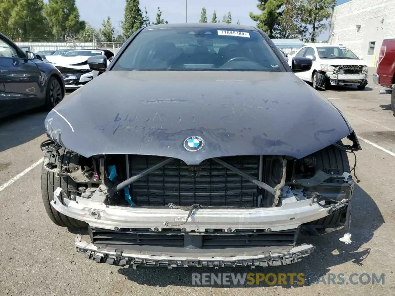 5 Фотография поврежденного автомобиля WBAJR3C04LWW81818 BMW 5 SERIES 2020