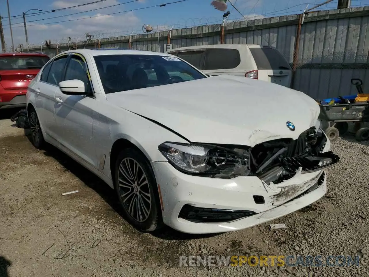 4 Фотография поврежденного автомобиля WBAJR3C08LBP95358 BMW 5 SERIES 2020