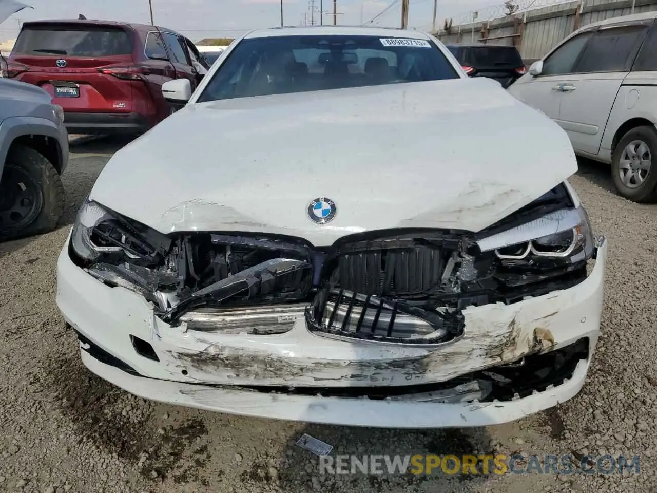5 Фотография поврежденного автомобиля WBAJR3C08LBP95358 BMW 5 SERIES 2020