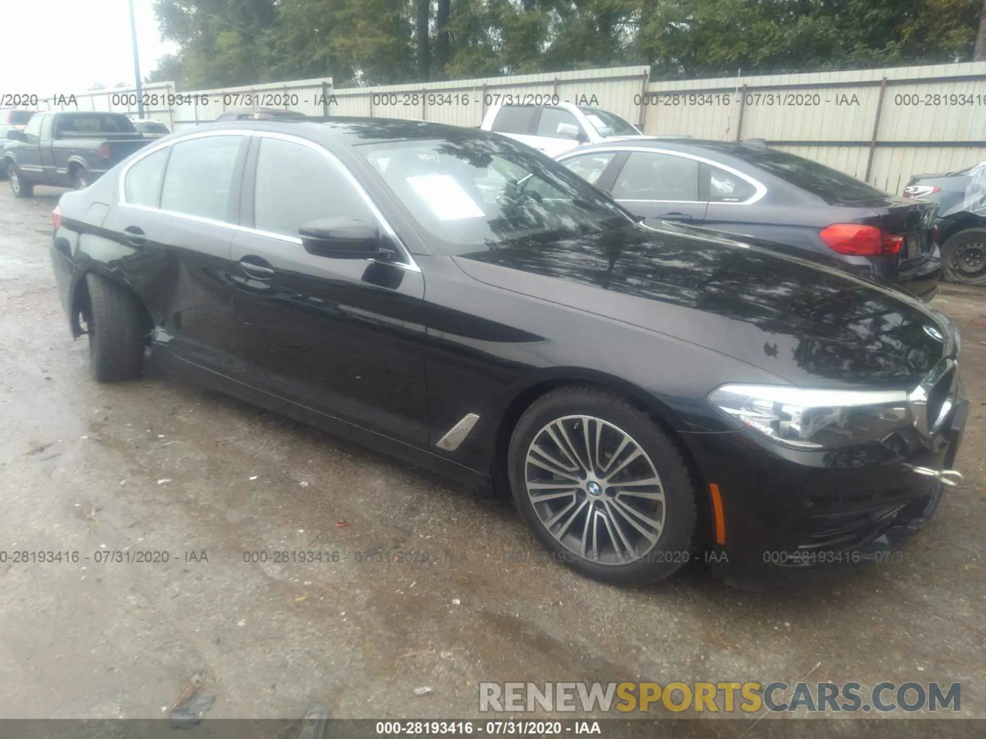 1 Photograph of a damaged car WBAJR3C08LWW63726 BMW 5 SERIES 2020