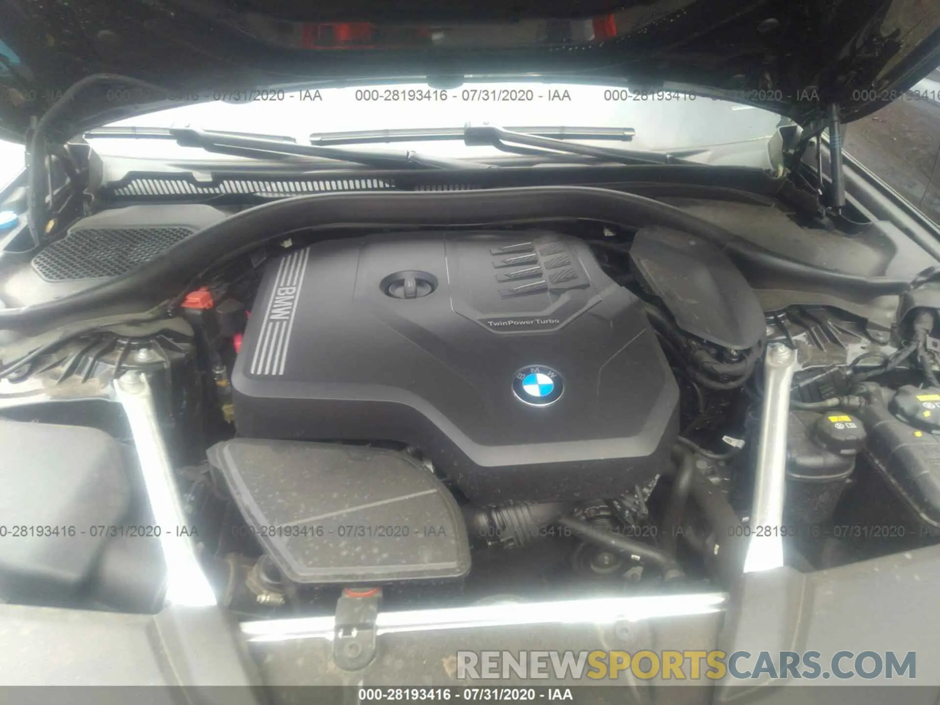 10 Photograph of a damaged car WBAJR3C08LWW63726 BMW 5 SERIES 2020