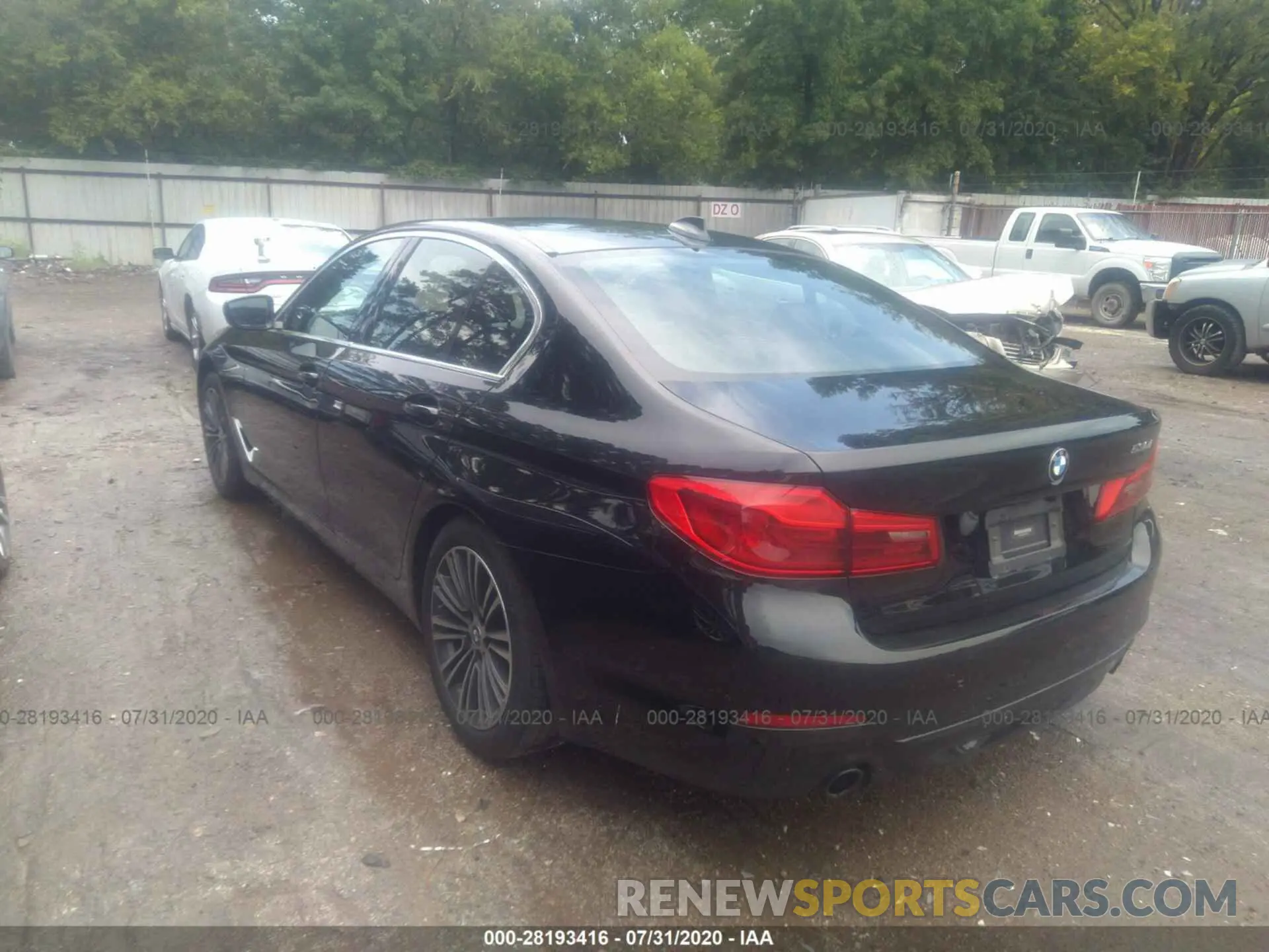 3 Photograph of a damaged car WBAJR3C08LWW63726 BMW 5 SERIES 2020
