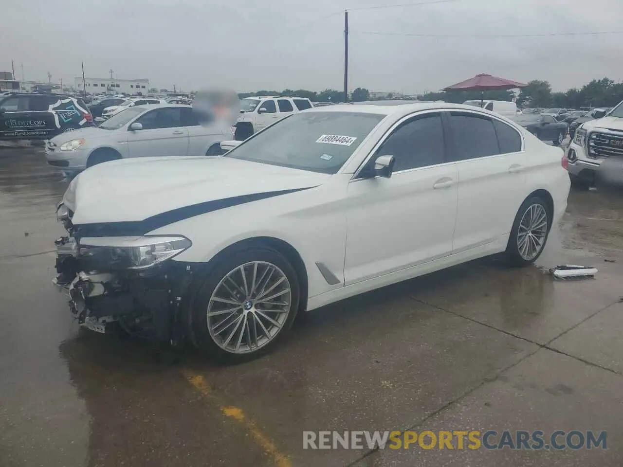 1 Фотография поврежденного автомобиля WBAJR3C09LCD79980 BMW 5 SERIES 2020