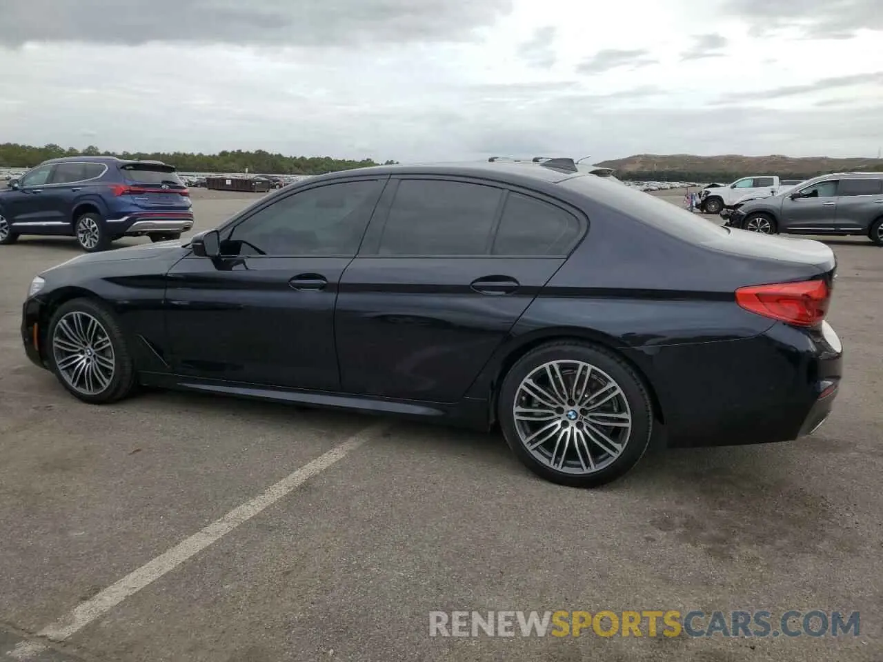 2 Photograph of a damaged car WBAJR7C00LWW77496 BMW 5 SERIES 2020
