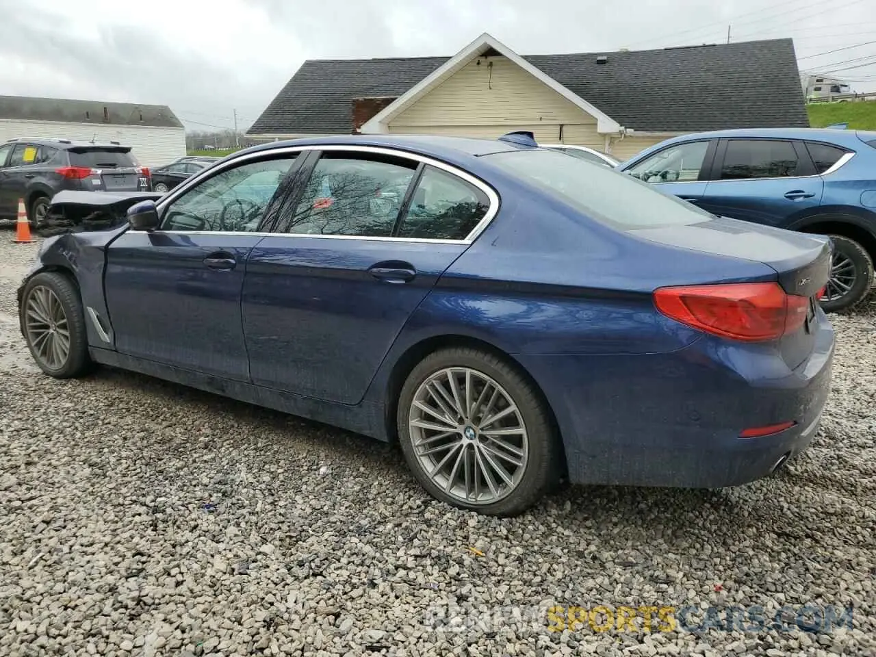2 Photograph of a damaged car WBAJR7C08LCE56894 BMW 5 SERIES 2020