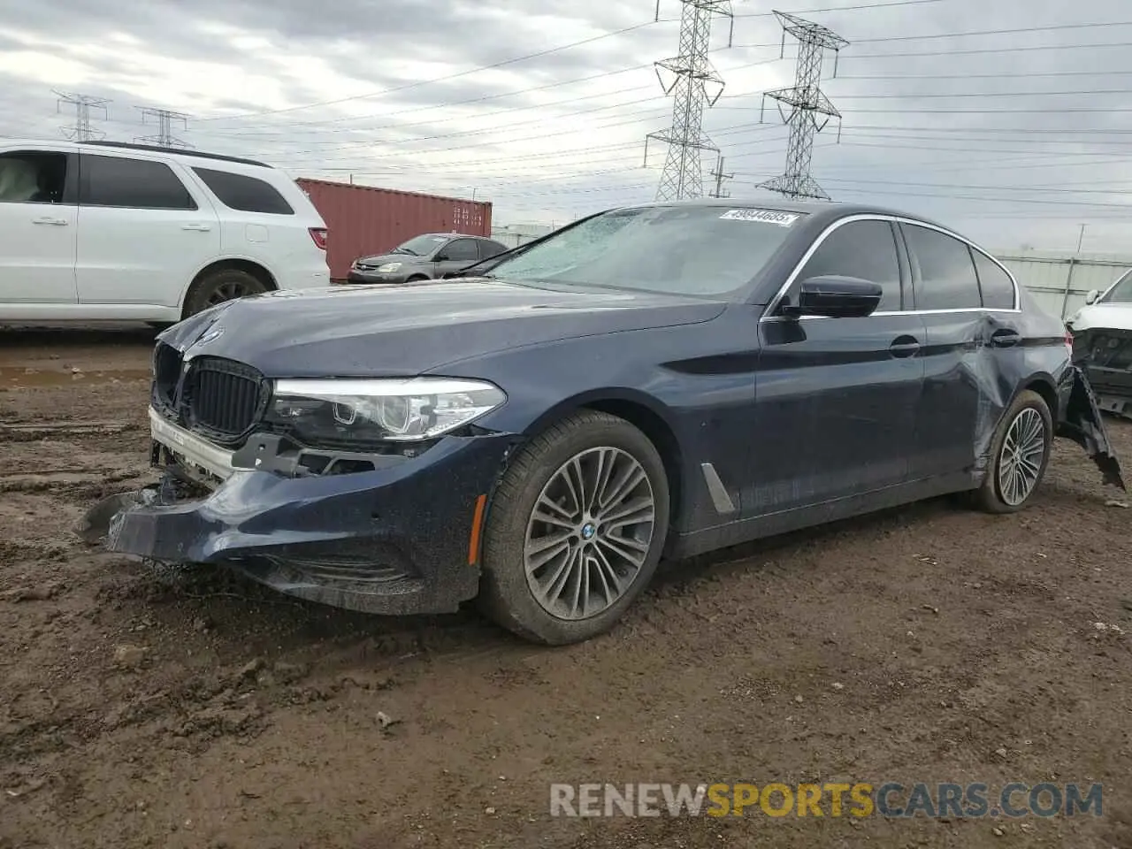 1 Фотография поврежденного автомобиля WBAJR7C0XLCE48697 BMW 5 SERIES 2020