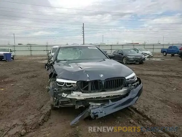11 Фотография поврежденного автомобиля WBAJR7C0XLCE48697 BMW 5 SERIES 2020
