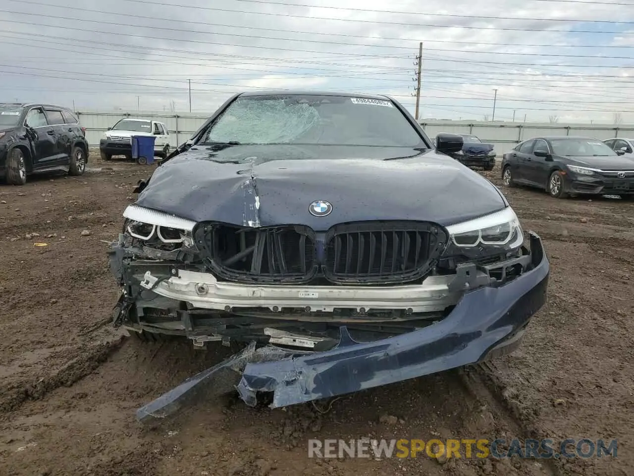 5 Фотография поврежденного автомобиля WBAJR7C0XLCE48697 BMW 5 SERIES 2020