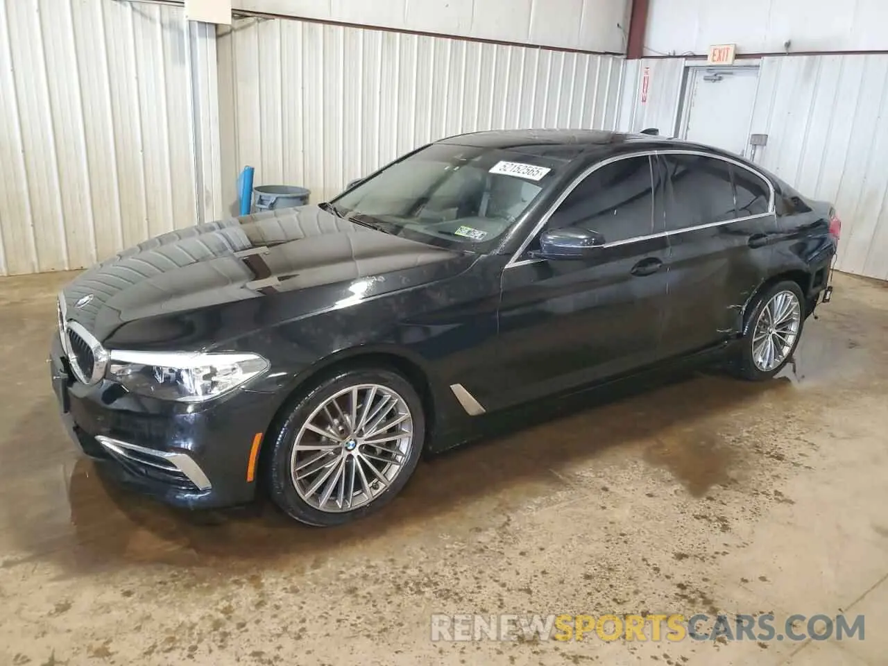 1 Photograph of a damaged car WBAJR7C0XLCE58114 BMW 5 SERIES 2020