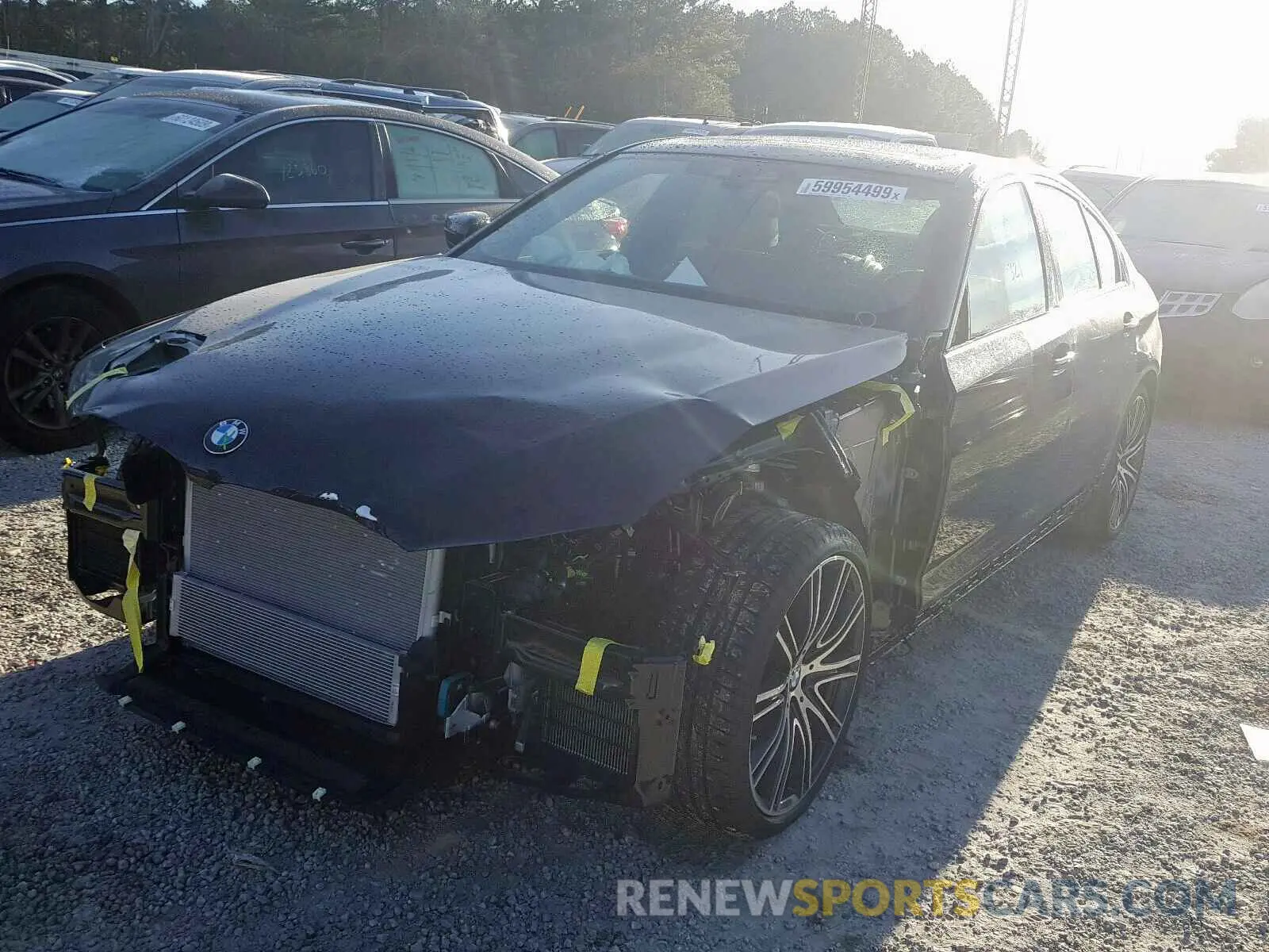 2 Photograph of a damaged car WBAJS1C01LCD44410 BMW 5 SERIES 2020