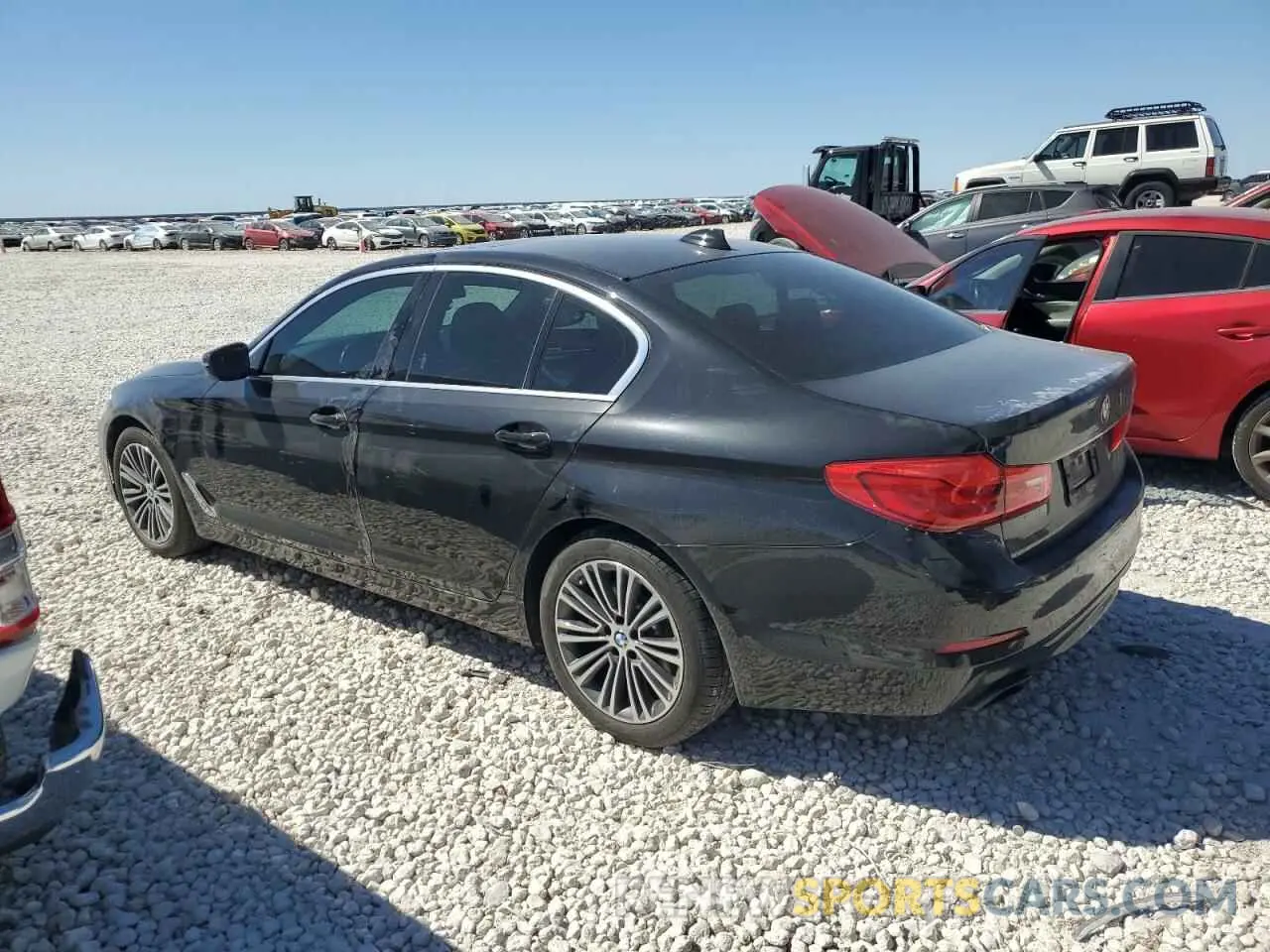 2 Фотография поврежденного автомобиля WBAJS1C06LCE52019 BMW 5 SERIES 2020