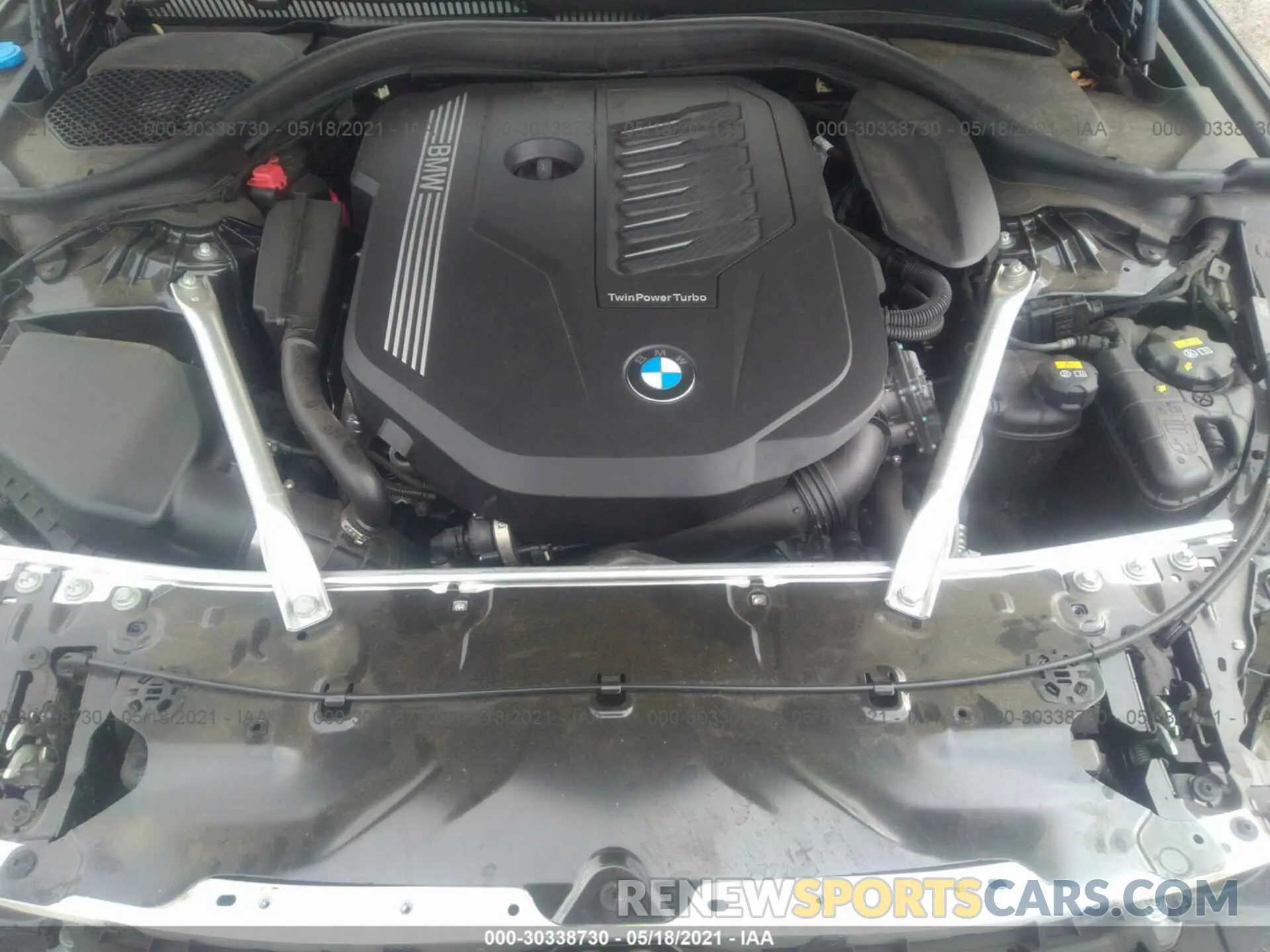 10 Photograph of a damaged car WBAJS1C07LCE67032 BMW 5 SERIES 2020