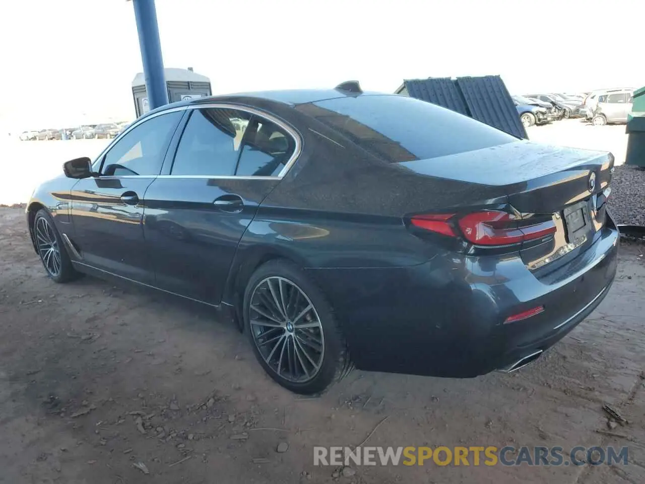 2 Фотография поврежденного автомобиля WBA13AG08MCG88745 BMW 5 SERIES 2021