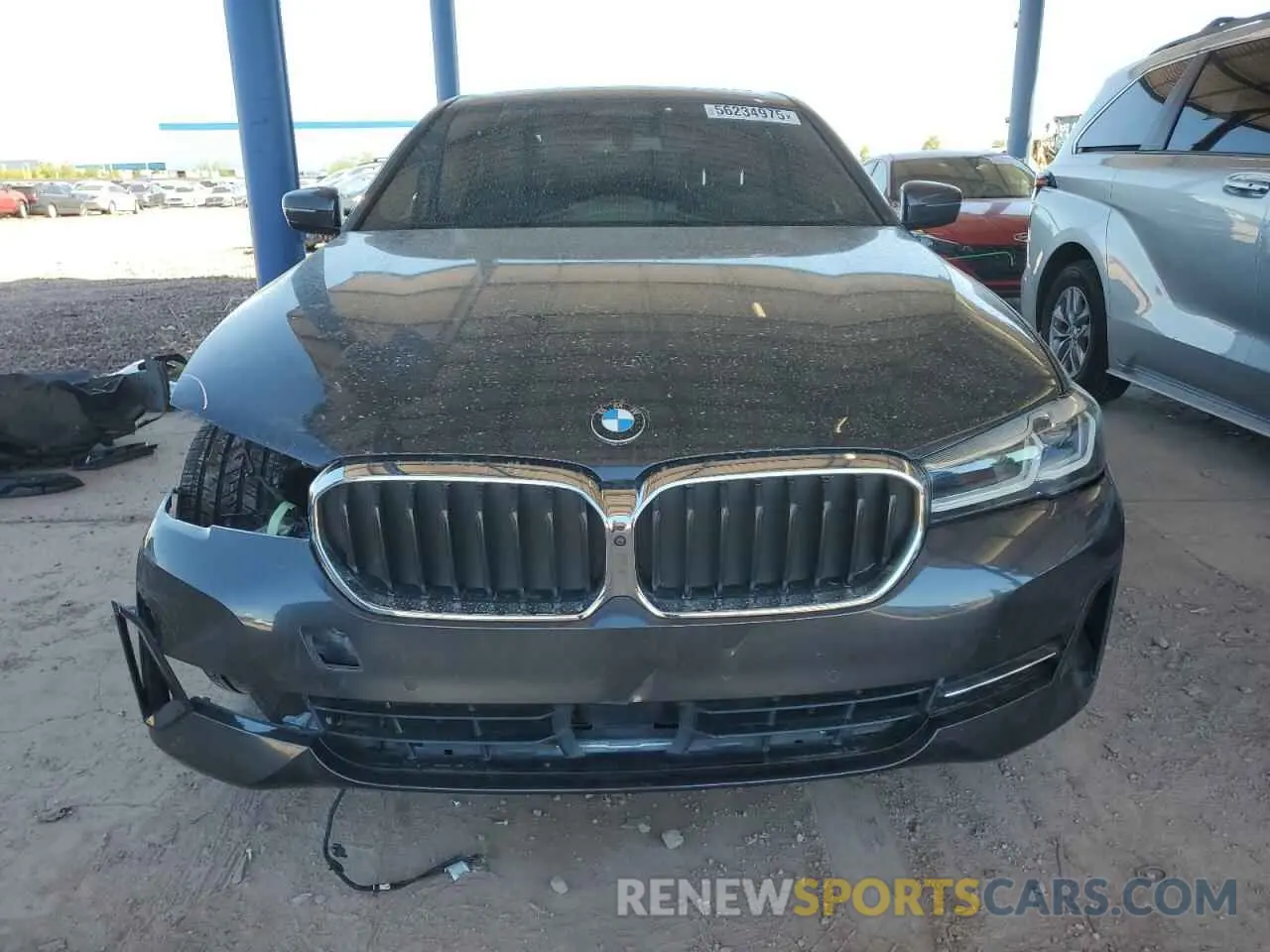 5 Фотография поврежденного автомобиля WBA13AG08MCG88745 BMW 5 SERIES 2021