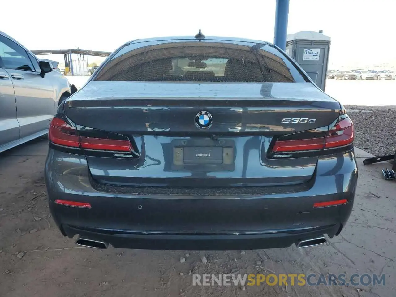 6 Фотография поврежденного автомобиля WBA13AG08MCG88745 BMW 5 SERIES 2021