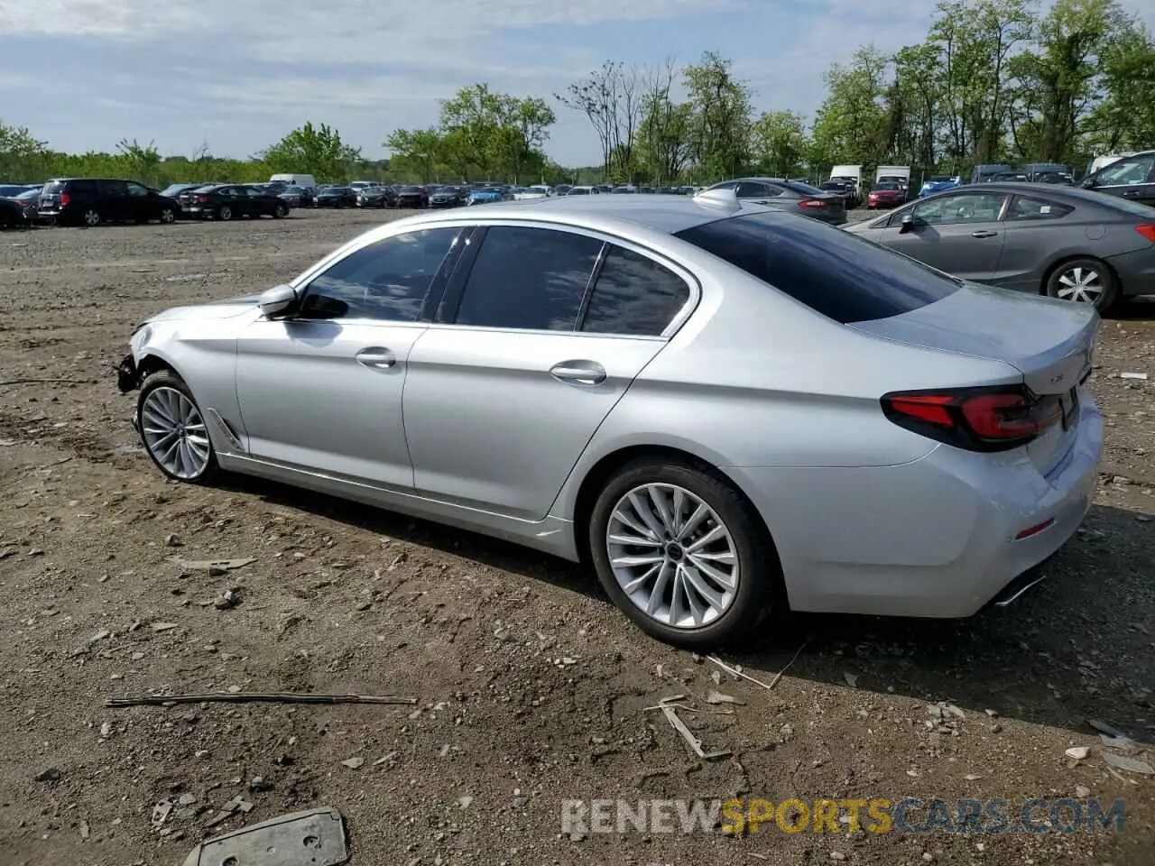 2 Photograph of a damaged car WBA13BJ01MWW99810 BMW 5 SERIES 2021