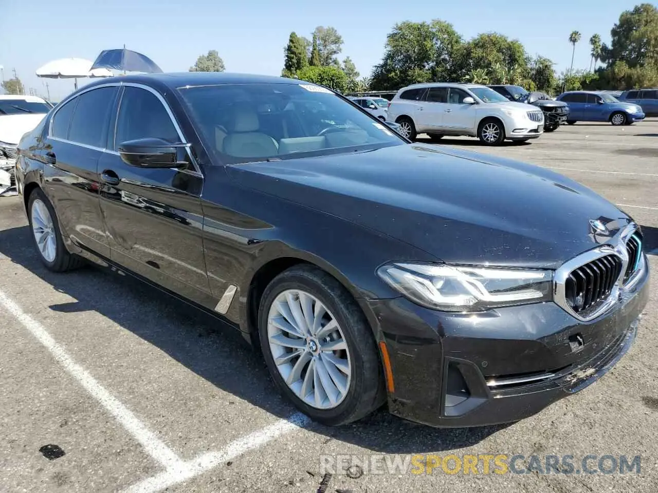 4 Photograph of a damaged car WBA13BJ05MWX25910 BMW 5 SERIES 2021