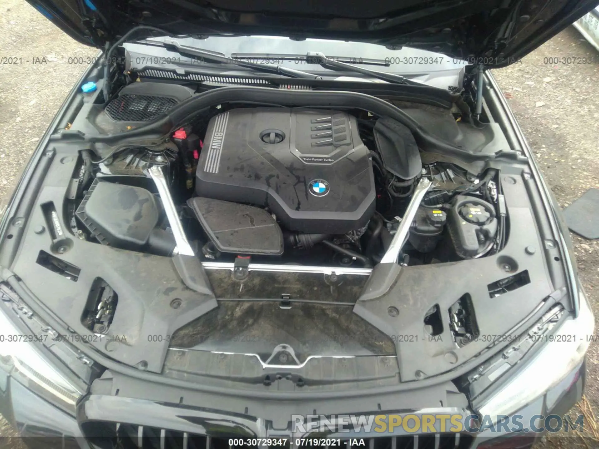 10 Фотография поврежденного автомобиля WBA13BJ06MCF79232 BMW 5 SERIES 2021
