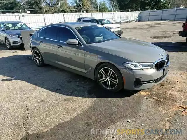11 Photograph of a damaged car WBA13BJ06MWX03172 BMW 5 SERIES 2021