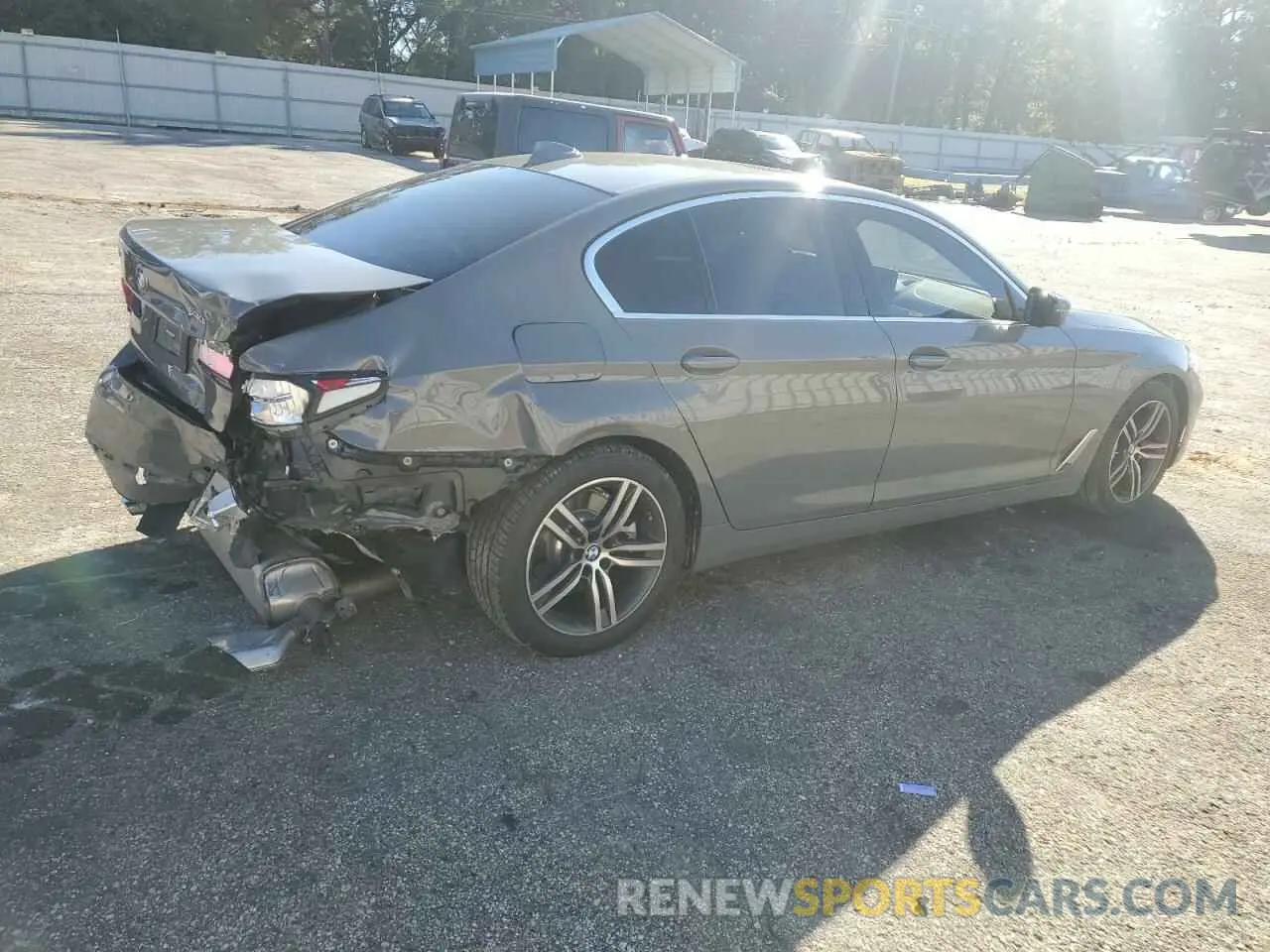 3 Photograph of a damaged car WBA13BJ06MWX03172 BMW 5 SERIES 2021