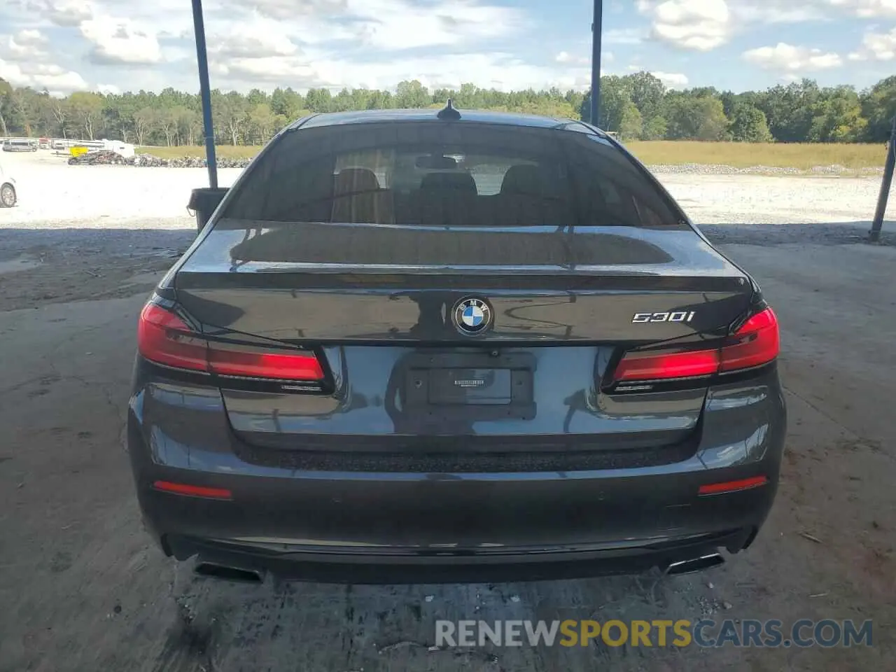 6 Photograph of a damaged car WBA53BH01MCF60675 BMW 5 SERIES 2021
