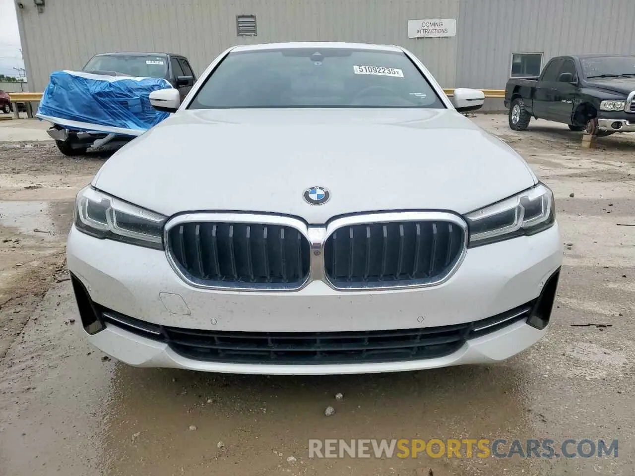 5 Фотография поврежденного автомобиля WBA53BH07MCF11268 BMW 5 SERIES 2021
