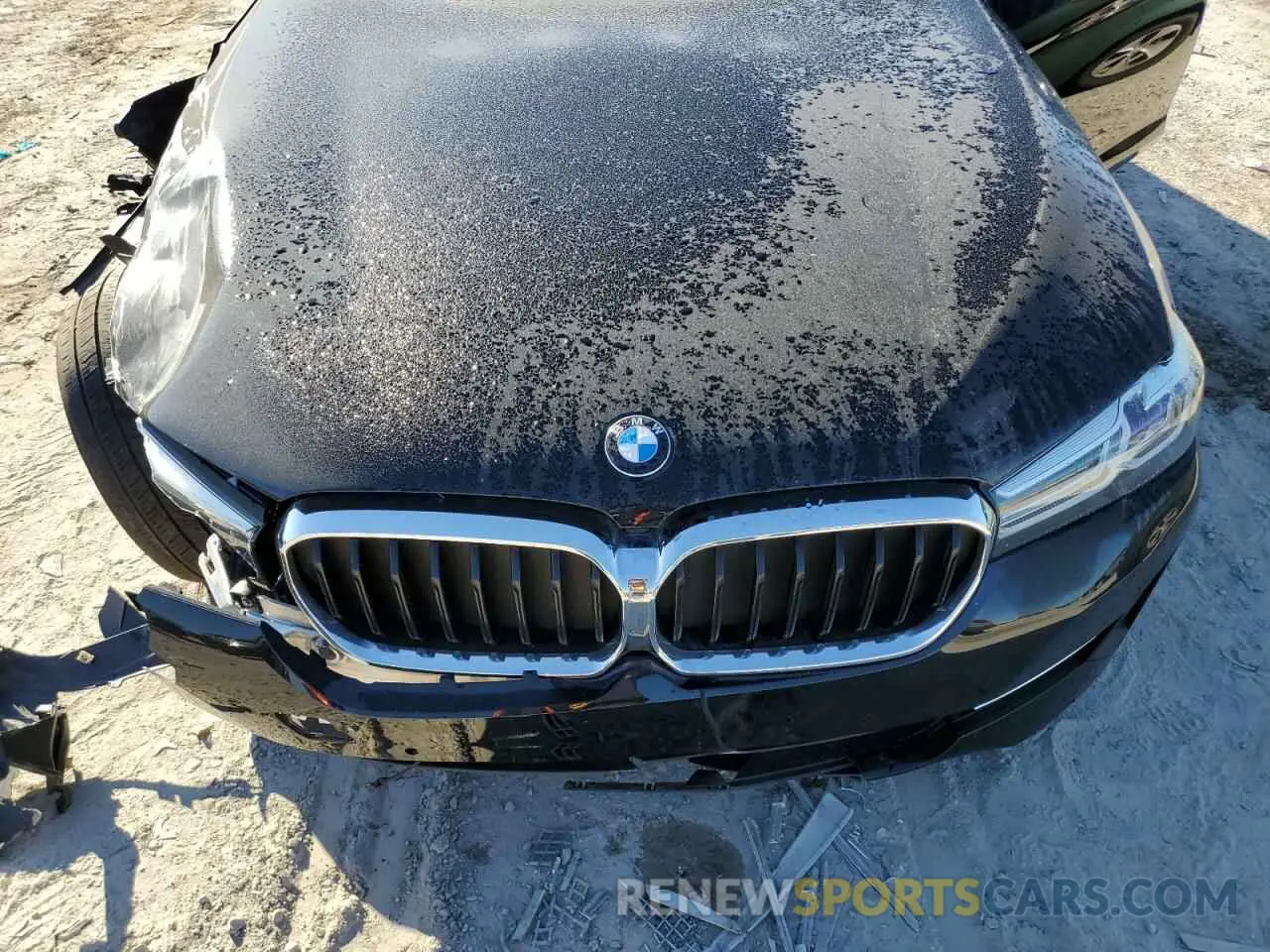 11 Фотография поврежденного автомобиля WBA53BH08MCF62939 BMW 5 SERIES 2021