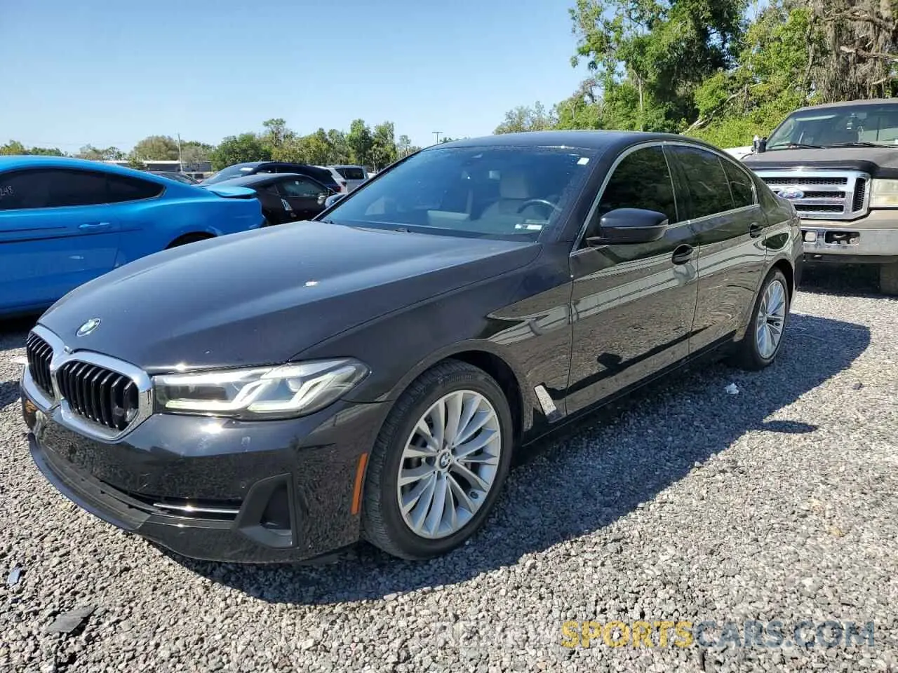 1 Photograph of a damaged car WBA53BH0XMWW98212 BMW 5 SERIES 2021