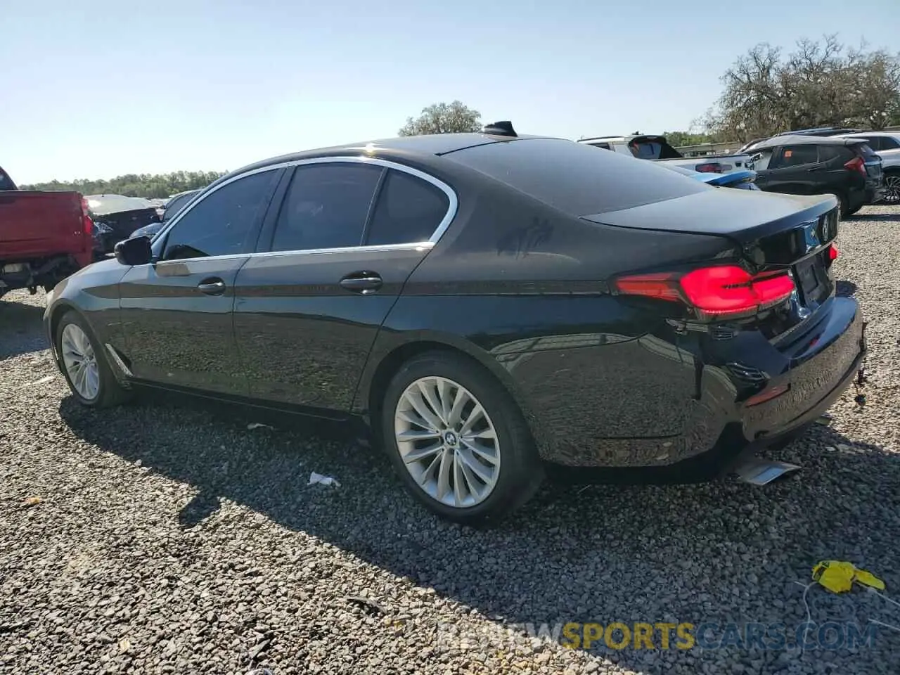 2 Photograph of a damaged car WBA53BH0XMWW98212 BMW 5 SERIES 2021