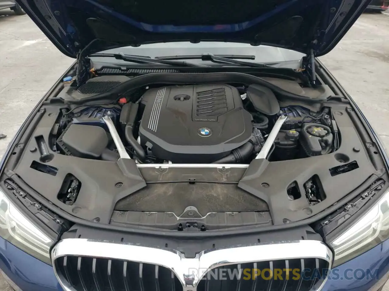 11 Фотография поврежденного автомобиля WBA53BJ00MCF90745 BMW 5 SERIES 2021