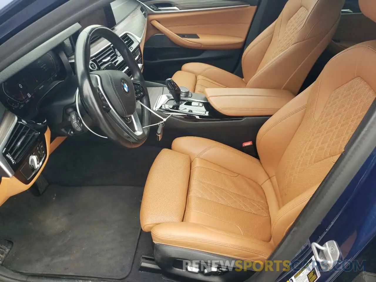 7 Фотография поврежденного автомобиля WBA53BJ00MCF90745 BMW 5 SERIES 2021