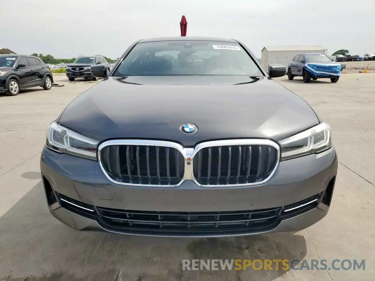 5 Фотография поврежденного автомобиля WBA53BJ05MWX21583 BMW 5 SERIES 2021