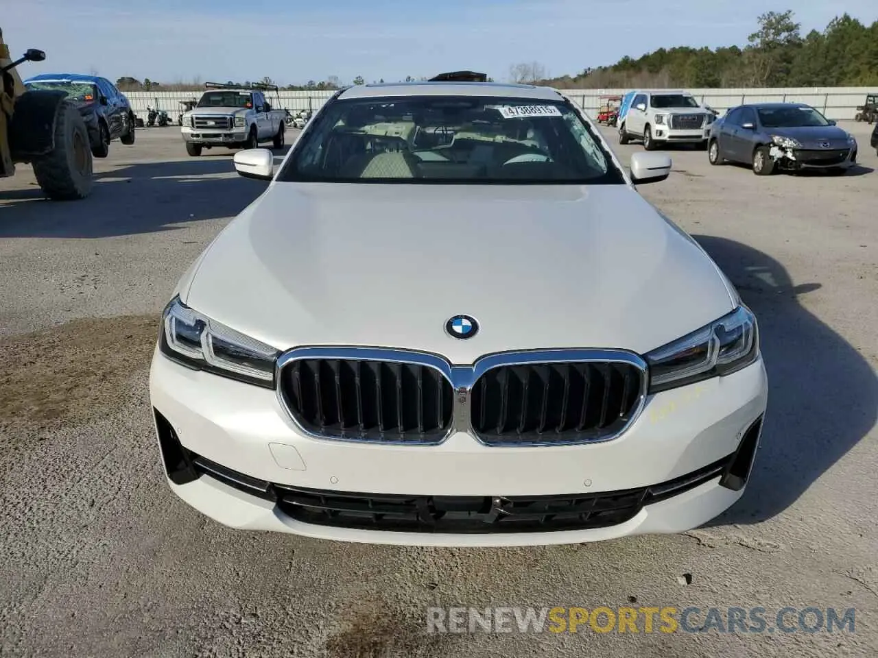5 Photograph of a damaged car WBA73BJ05MCF21395 BMW 5 SERIES 2021