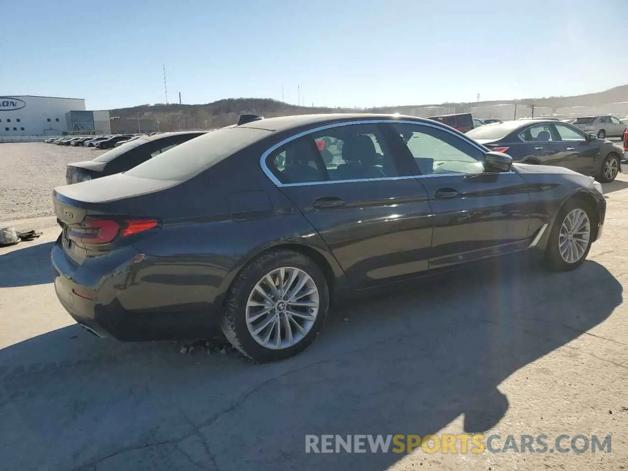 3 Фотография поврежденного автомобиля WBA73BJ07MCF04162 BMW 5 SERIES 2021