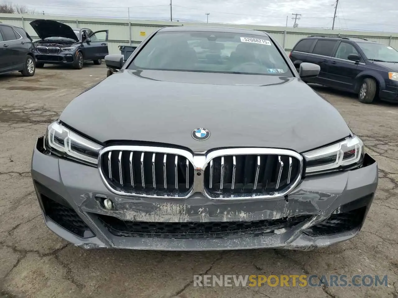 5 Photograph of a damaged car WBA73BJ09MWW96289 BMW 5 SERIES 2021