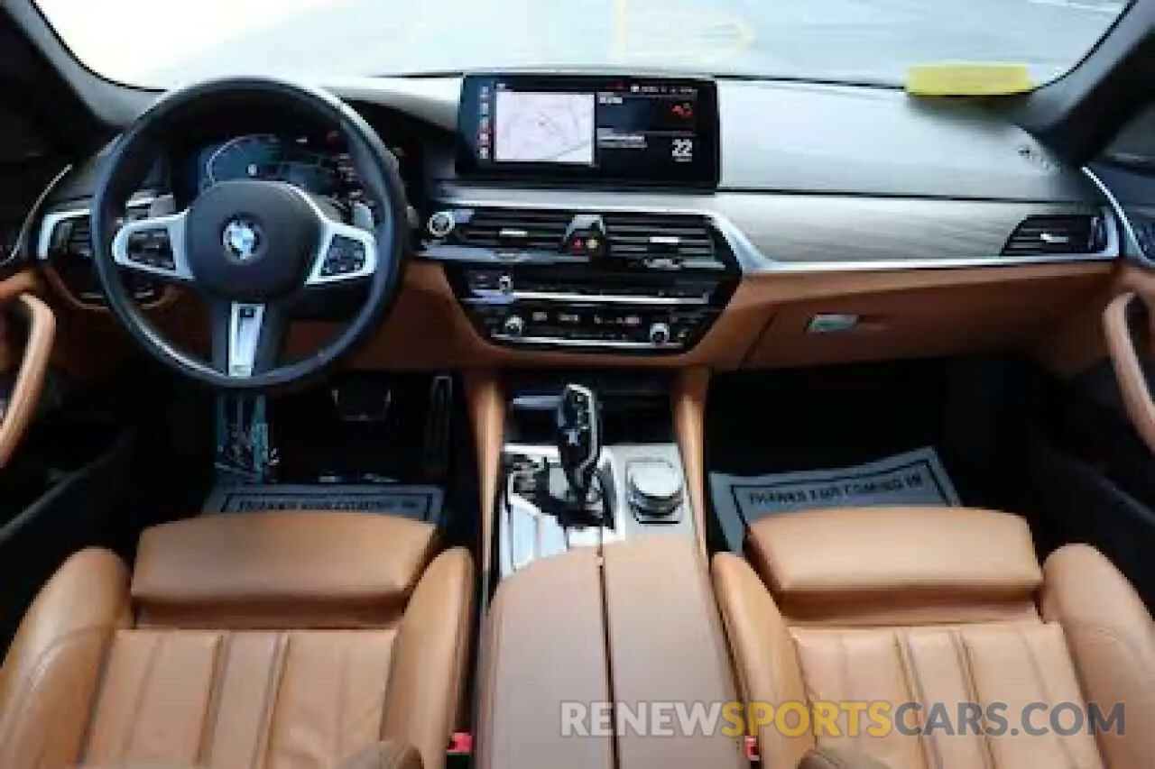 9 Photograph of a damaged car WBA13BJ01NWX536XX BMW 5 SERIES 2022